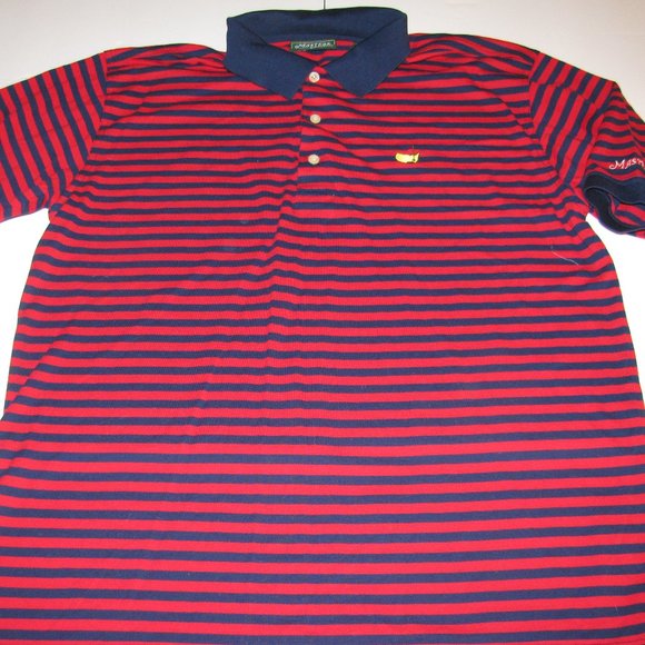 Masters Collection Mens LARGE Short Sleeve Golf Polo - Picture 8 of 8
